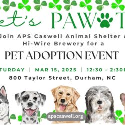 Adoption Event – Hi-Wire Brewery Durham, NC